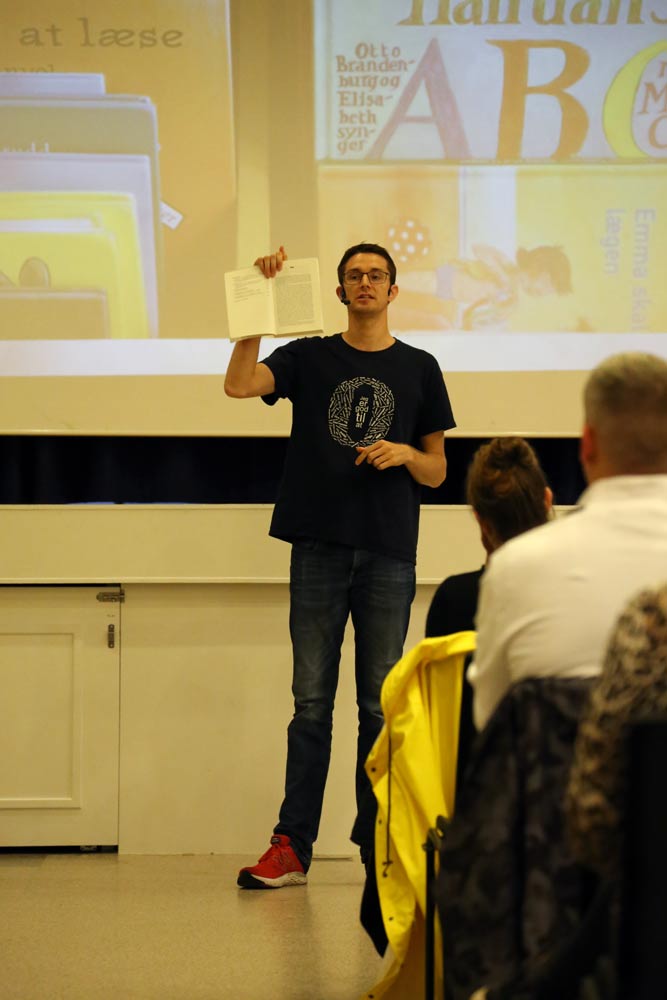 Jesper Sehested foredragsholder og ordblind