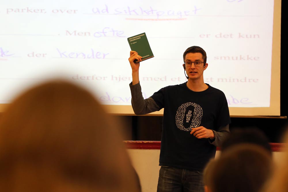 Jesper Sehested foredrag om ordblindhed